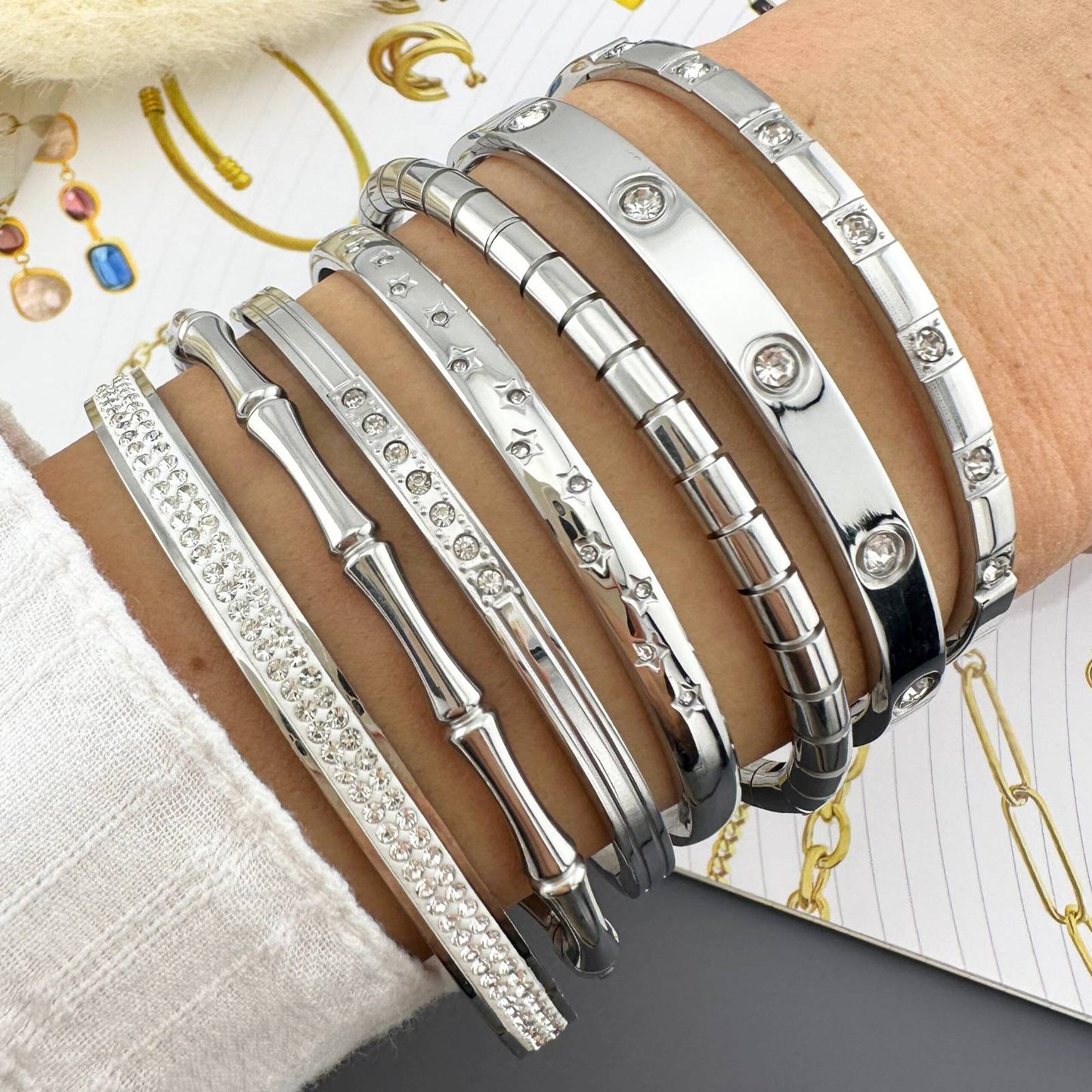 Brazalete Tipo Cartier inspirada