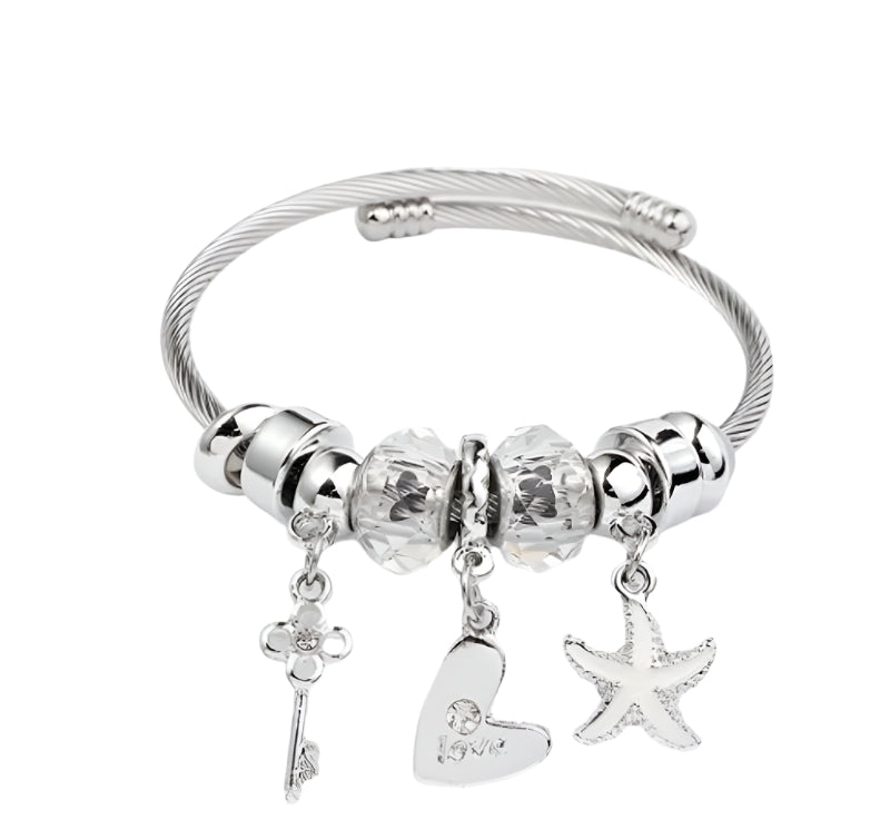 Brazalete Charm Amor y Mar