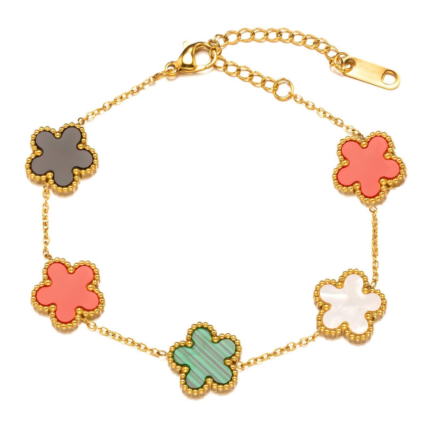 Pulsera Flores Multicolor