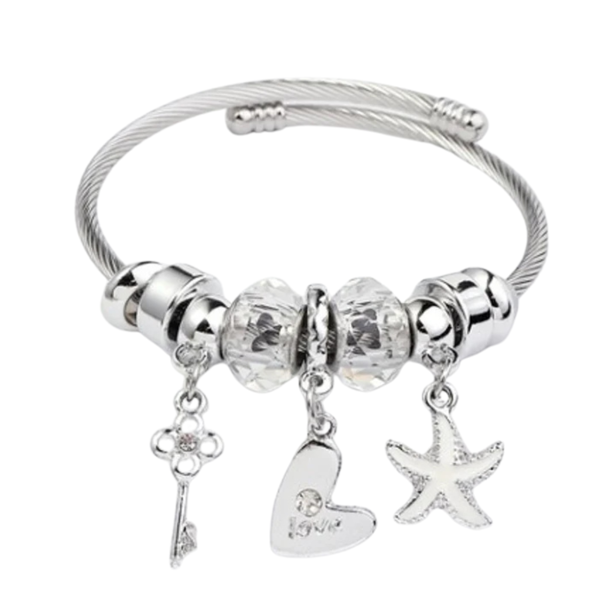 Brazalete Charm Amor y Mar