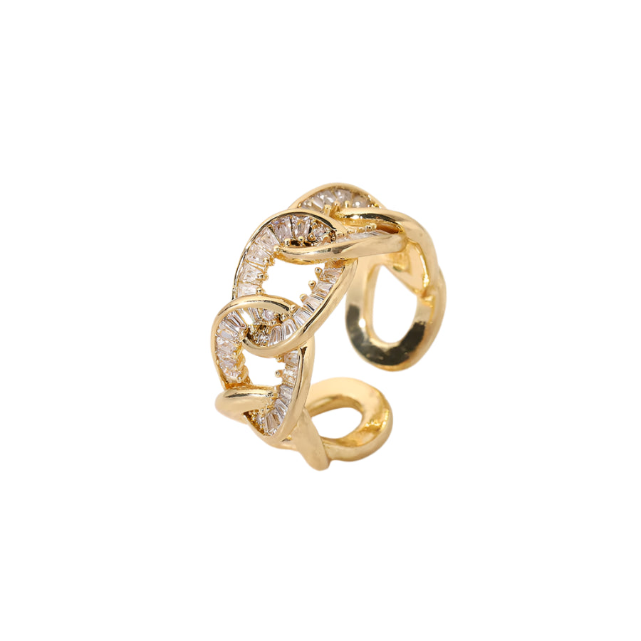 Anillo Estilo Cadena