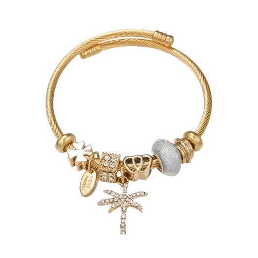 Pulsera Charm Palma Tropical