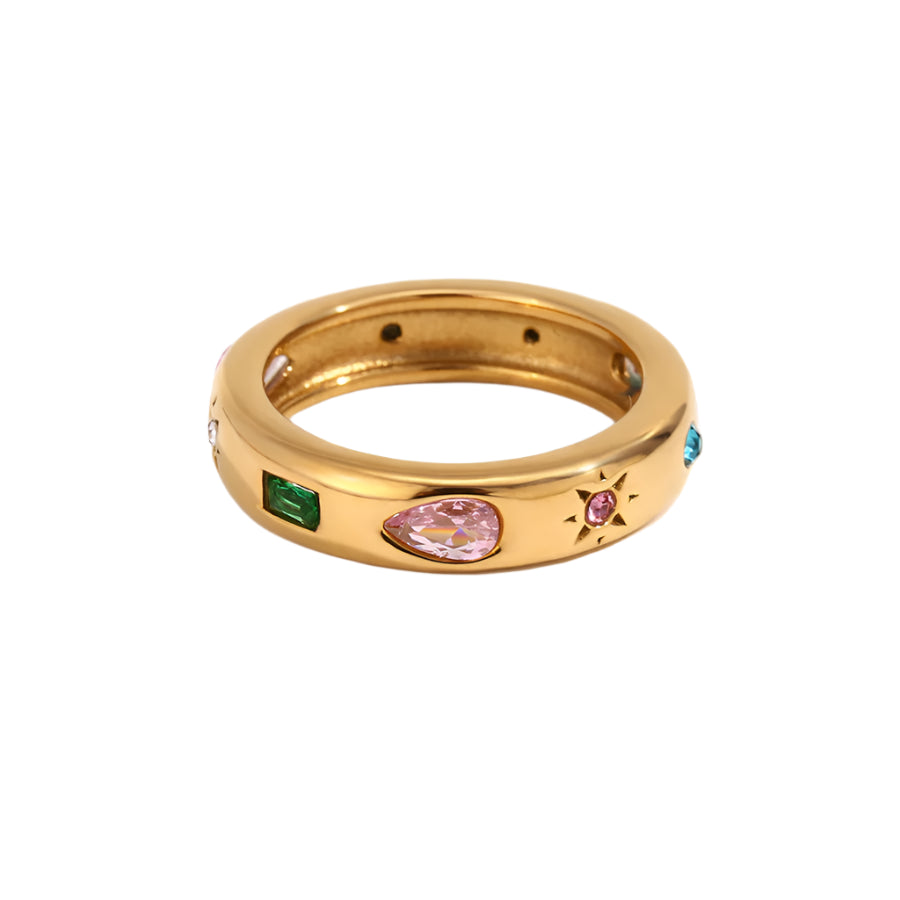 Anillo Galaxy Dorado 18K
